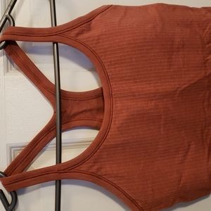 Lululemon Ebb to Street Tank, Size 6, Soft Cranberry